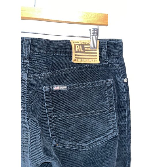 Ralph Lauren Polo Jeans Co. Saturday Jean Womens Corduroy Pants Size 10 Cotton B - Picture 2 of 7